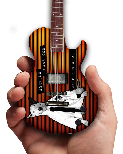 Rick Springfield Working Class Dog Mini Guitar Replica Collectible