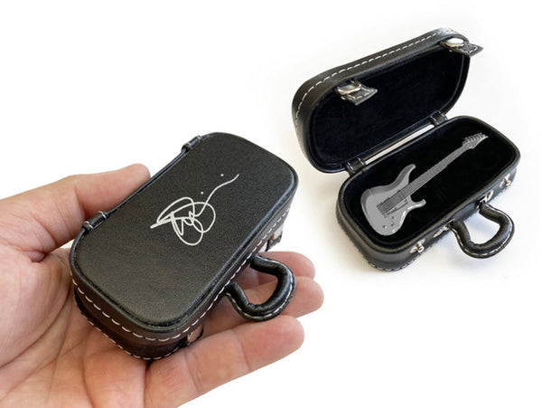 Joe Satriani 2020 Custom Die-Cast Chrome/Metal Guitar-Shaped USB Drive