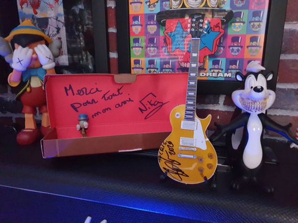 2020 Autographed Slash Gibson Mini Guitar Replica Collectibles - LIMITED QUANTITY