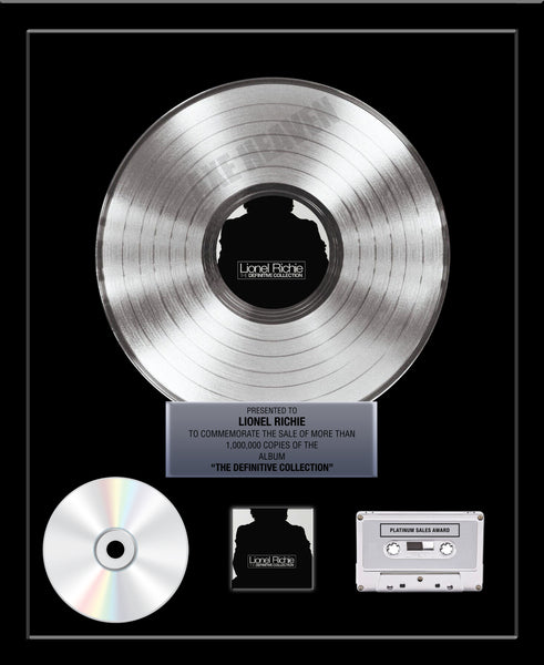 Real CASSETTE & 12" Gold Record Framed 18" x 22" Deluxe Rockstar Record Award - CUSTOM OPTIONS AVAILABLE