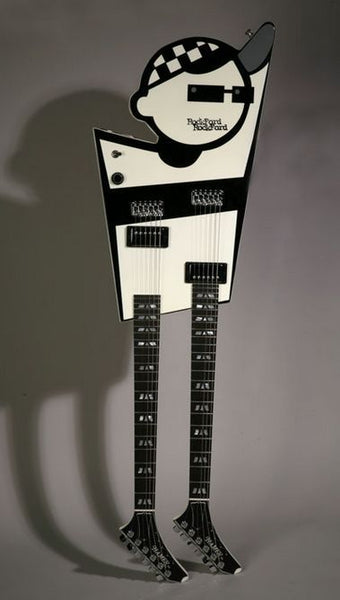 RICK NIELSEN™ Little Dick Doubleneck Mini Guitar Replica Collectible - Officially Licensed (Copy)
