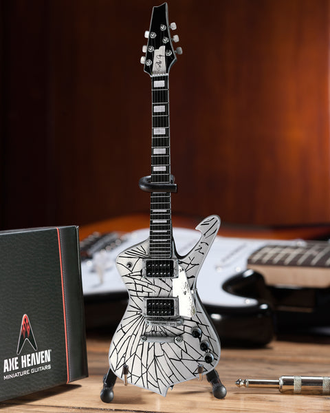 KISS® CLASSIC BAND SET Tribute Miniature Guitar, Bass & Drum Set - SET OF 3 Models