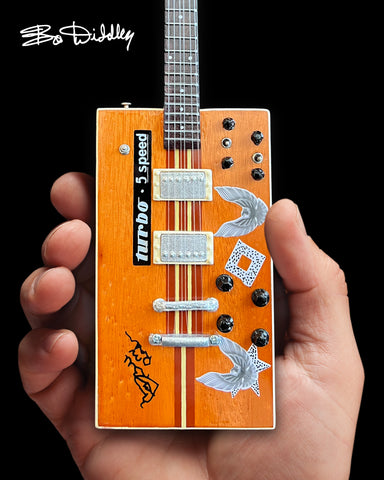 Bo Diddley Signature Turbo 5-speed Kinman Custom Mini Guitar Model