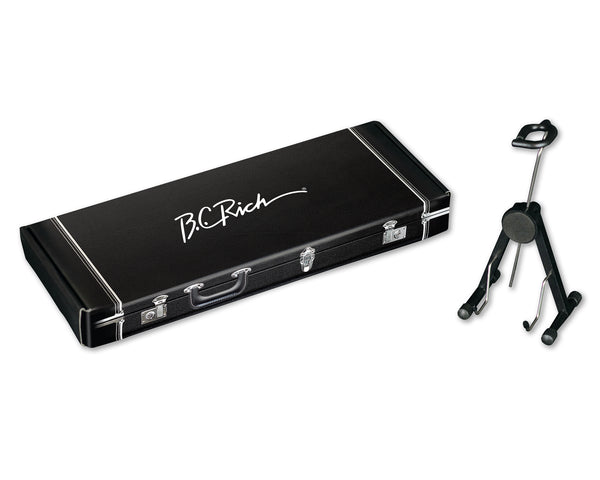 Official B.C. Rich® Black Warlock® with Widow Headstock Miniature Guitar Replica