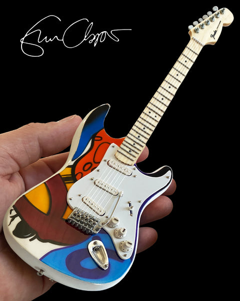 Eric Clapton CRASH 2 Tribute Mini Guitar Replica - Officially Licensed Fender® Collection