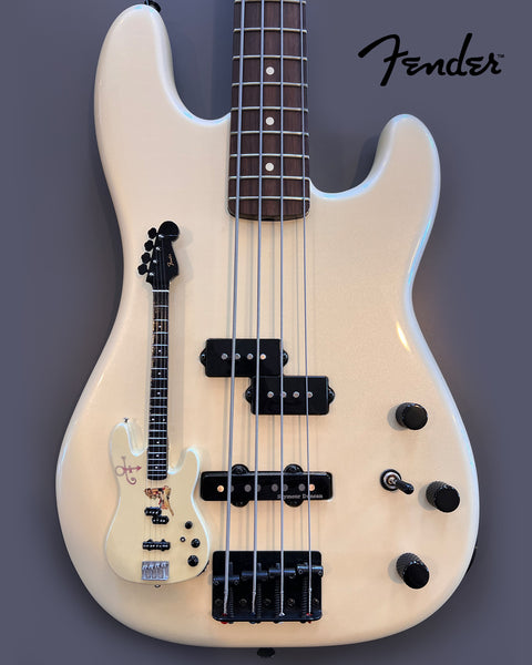 Duff McKagan "#1 Main" Girl & Purple Symbol Fender™ Precision Bass™ - Metallic Pearl