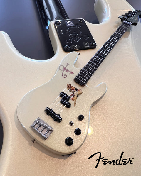 Duff McKagan "#1 Main" Girl & Purple Symbol Fender™ Precision Bass™ - Metallic Pearl