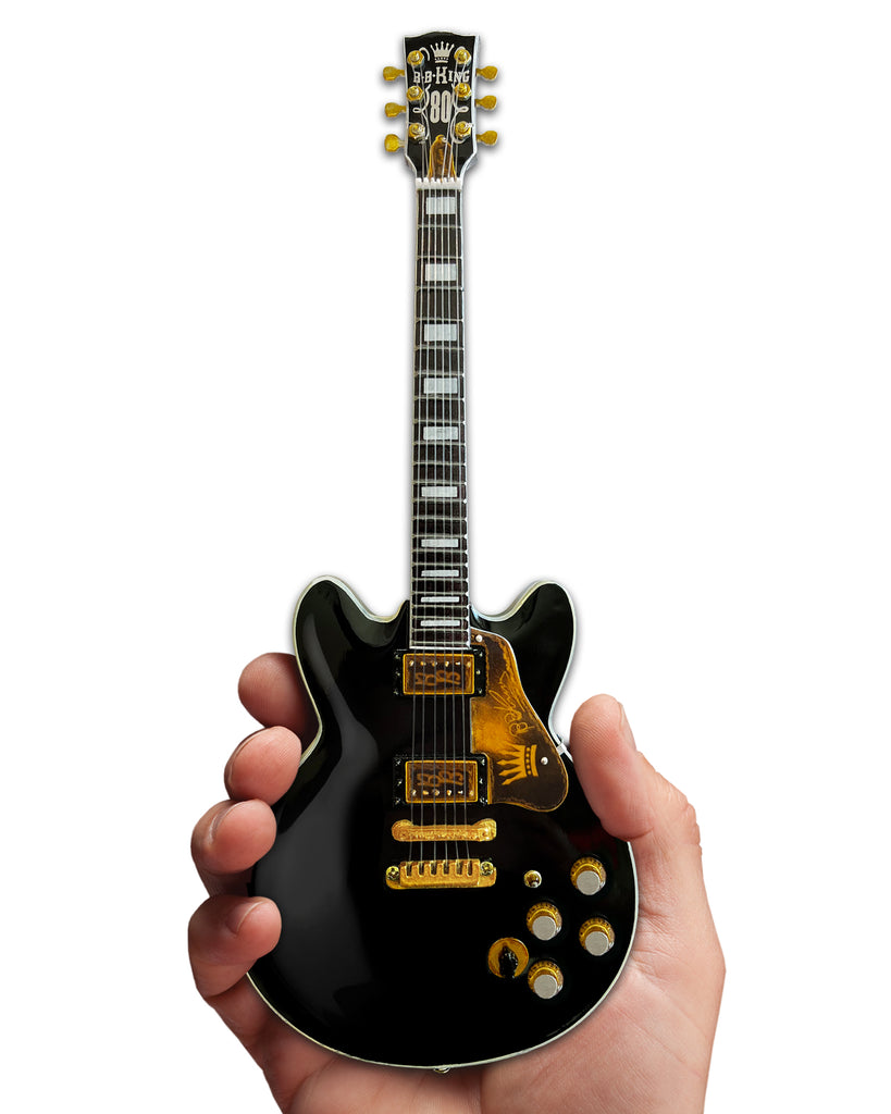 BB KING Gibson ES-345 80th Birthday Lucille Miniature Guitar Model ...