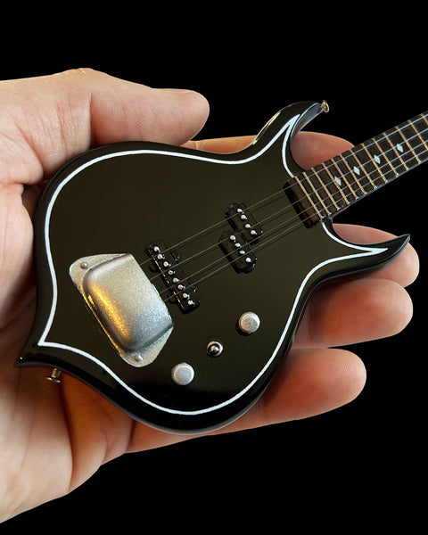 Gene Simmons Signature Punisher Kiss Bass Mini Guitar Model