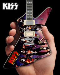 KISS® Destroyer Album Tribute Miniature Guitar Replica Model