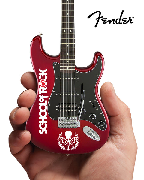 School of Rock® Fender® Special Edition Standard Stratocaster Candy Red Burst Mini Guitar (Copy)