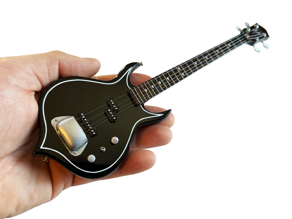 Gene Simmons Signature Punisher Kiss Bass Mini Guitar Model