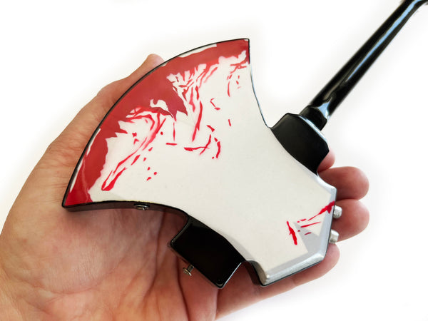 Gene Simmons Signature BLOOD AXE Kiss Bass Mini Guitar Model