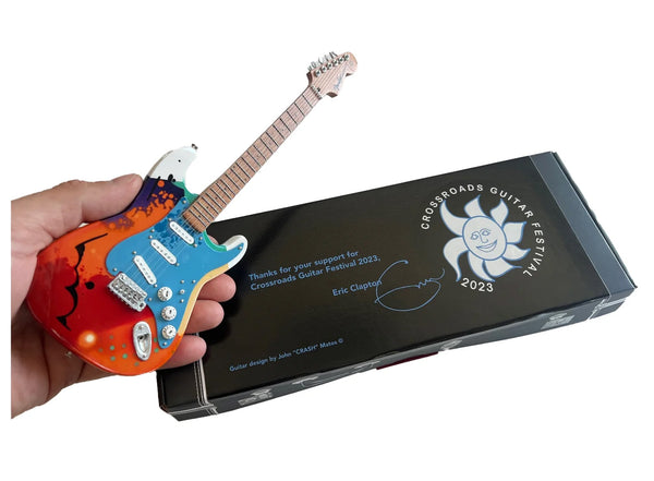 Eric Clapton 2023 Crossroads Limited Edition Crash Fender™ Stratocaster™ Mini Guitar