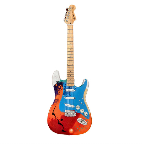 Eric Clapton 2023 Crossroads Limited Edition Crash Fender™ Stratocaster™ Mini Guitar