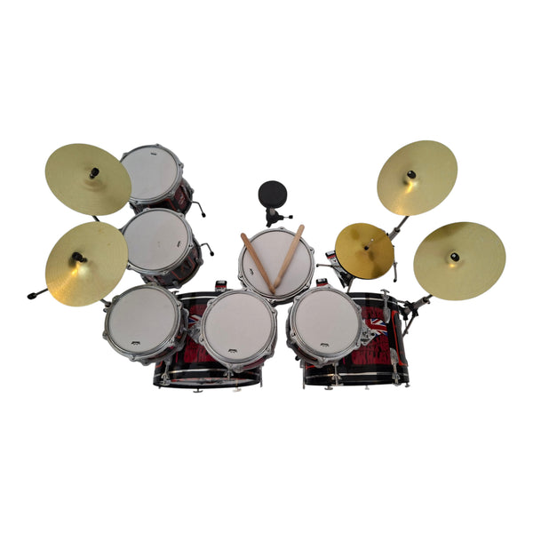 Keith Moon Pictures of Lily Tribute Drum Set Miniature Replica Collectible