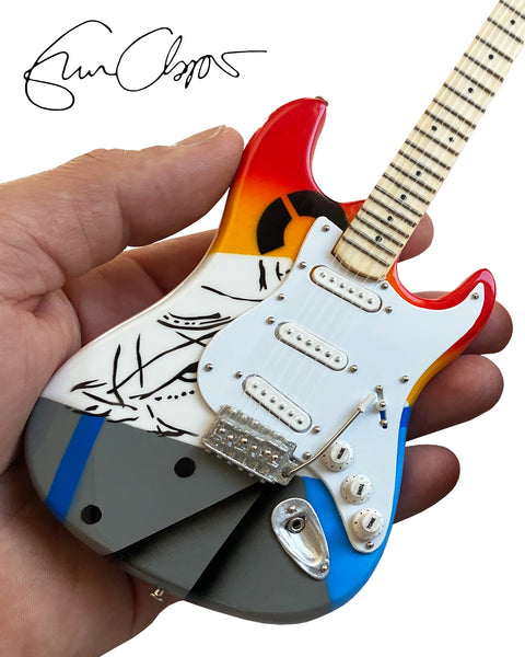 Eric Clapton CRASH One "Over the Rainbow" Mini Guitar Replica - Officially Licensed Fender® Collection