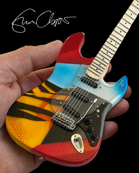 Eric Clapton CRASH 3 "Crashocaster" Mini Guitar Replica - Officially Licensed Fender® Collection