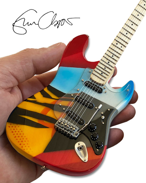 Eric Clapton CRASH 3 "Crashocaster" Mini Guitar Replica - Officially Licensed Fender® Collection