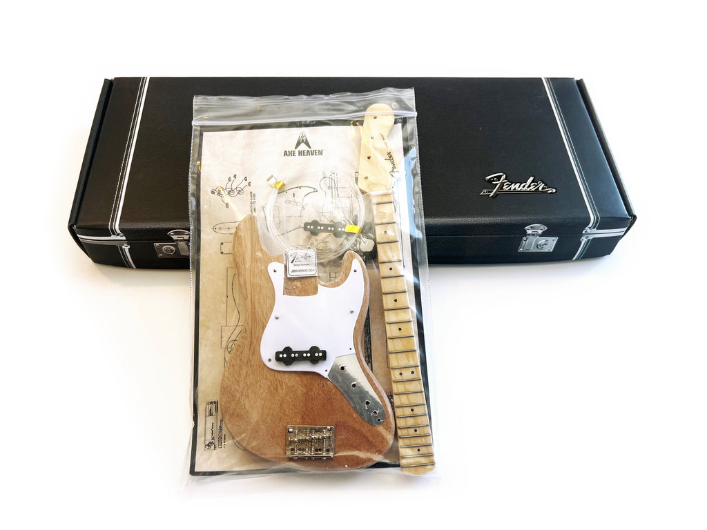 Miniature Guitar MODEL KIT - Fender™ Jazz Bass - BUILD YOUR OWN