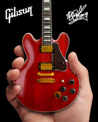 BB KING Gibson ES-355 Lucille Cherry Miniature Guitar Model