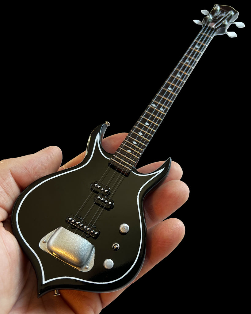 Gene Simmons Signature Punisher Kiss Bass Mini Guitar Model