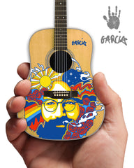 **NEW** Jerry Garcia™ "Celestial" Art Tribute Acoustic Miniature Guitar