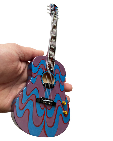 John Lennon “Psychedelic Magical Mystery Tour” Mini Acoustic Guitar Replica - Fab Four