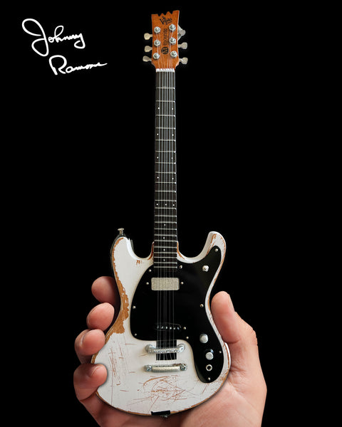 Johnny Ramone Signature 1965 Mosrite Ventures II Mini Guitar Model