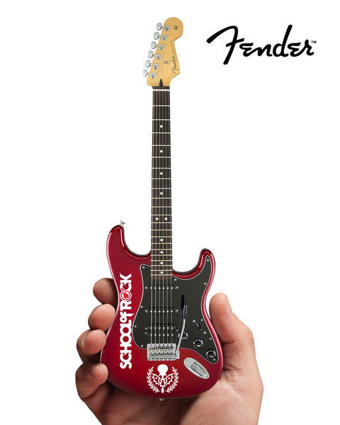 School of Rock® Fender® Special Edition Standard Stratocaster Candy Red Burst Mini Guitar (Copy)