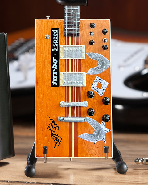 Bo Diddley Signature “Twang Machine” Turbo 5-speed Kinman Custom Mini Guitar Model