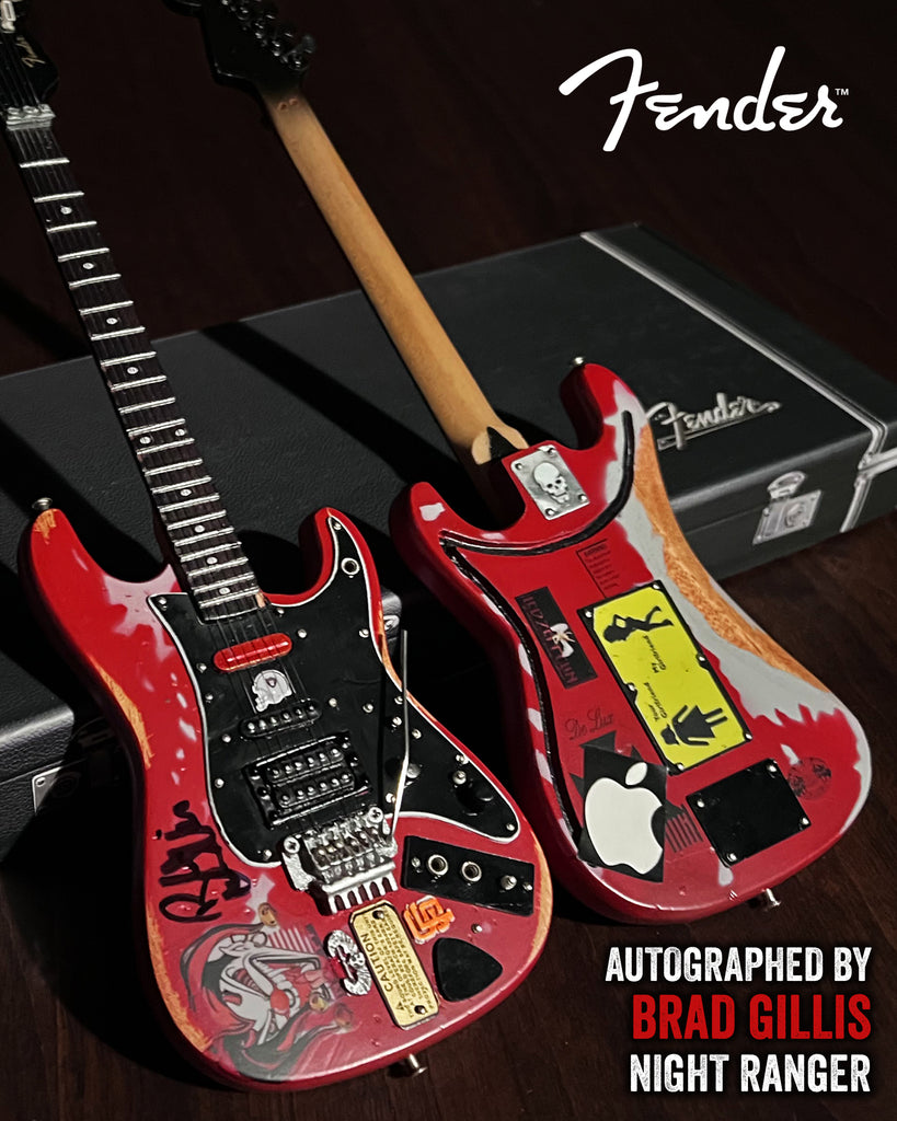 brad gillis gear REAL AUTOGRAPH