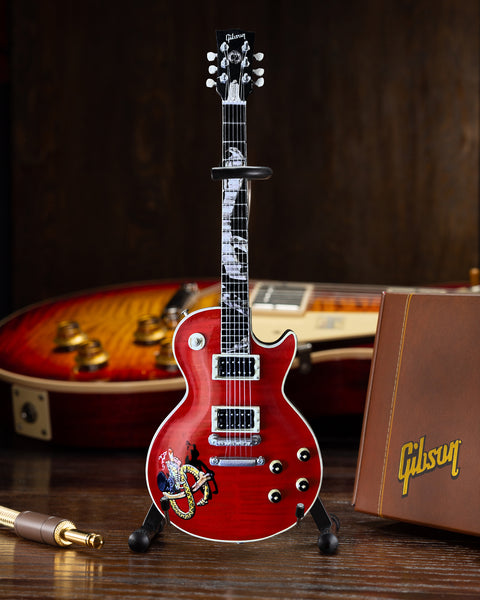 Slash Gibson Les Paul "SNAKEPIT" Custom Shop Cherry Finish Mini Guitar Model