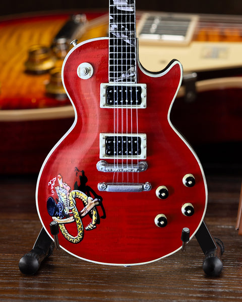 Slash Gibson Les Paul "SNAKEPIT" Custom Shop Cherry Finish Mini Guitar Model