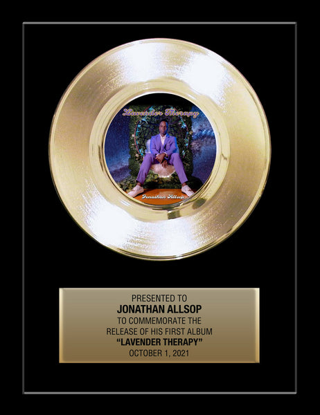 PODCAST Gold Record 7" - Artist Record / Release Award - Framed 11" x 14"