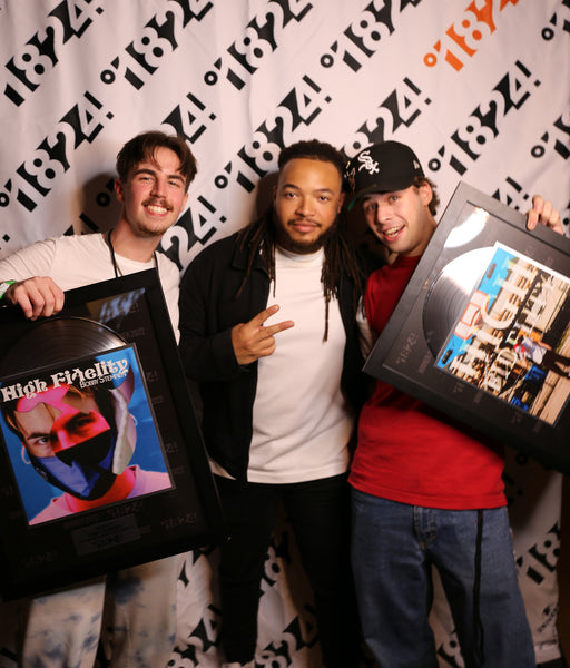 CUSTOM ARTIST & EMPLOYEE Platinum Record Awards - 18" x 22" Framed - 12" Gold or Platinum Records