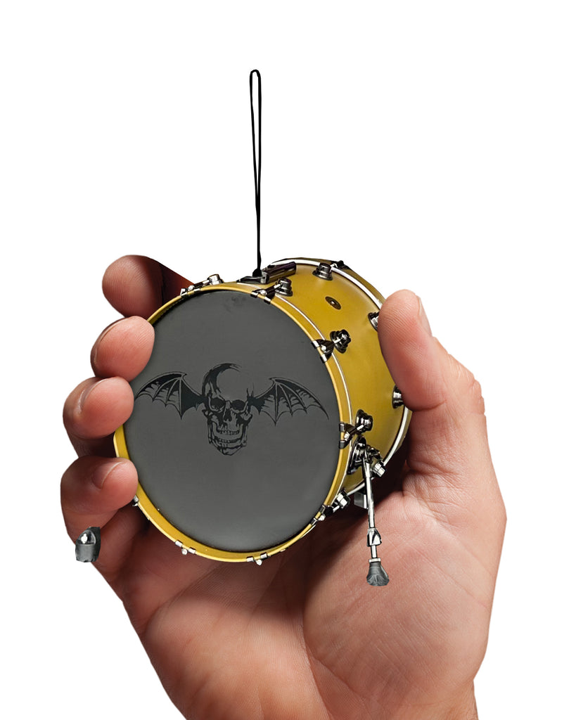 A7X Avenged Sevenfold Brooke Wackerman Mini 2.5" Bass Drum Ornament