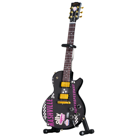 Gibson ALLY 400 NASCAR Trophy 1:4 Scale Mini Guitar Model