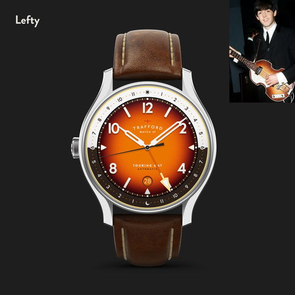Trafford Touring GMT Watch - Lefty Deluxe Edition