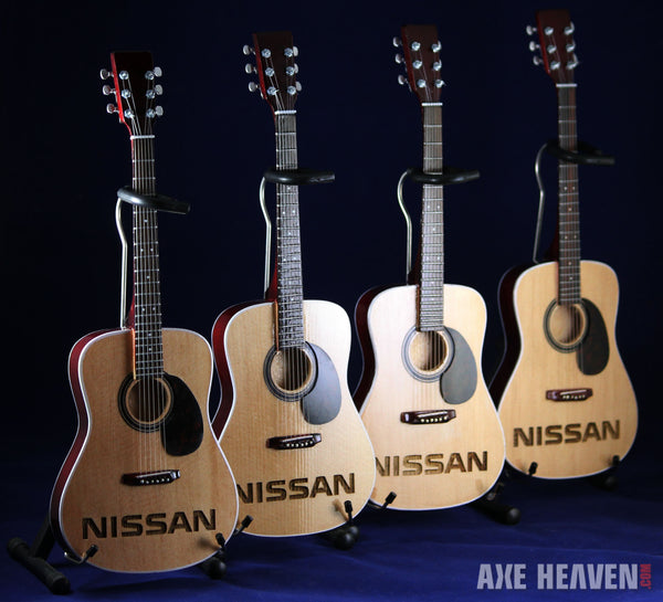 CUSTOM Laser Engraved Dreadnought Acoustic Mini Guitars - LOT OF 36 UNITS - ENGRAVE YOUR LOGO