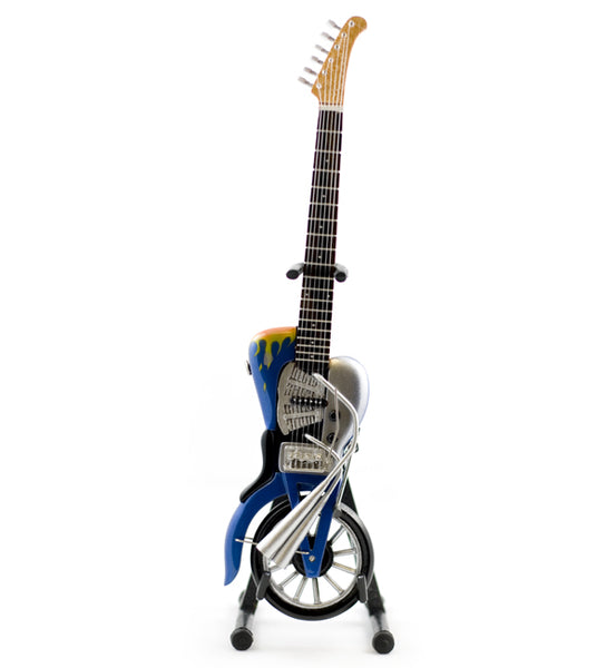 Peter McGilton Custom Harley Chopper Mini Guitar Replica Collectible