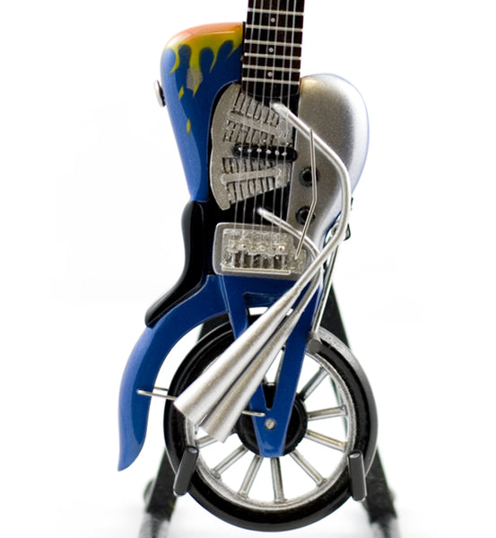 Peter McGilton Custom Harley Chopper Mini Guitar Replica Collectible
