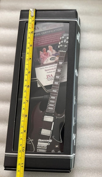 Brian Welch Korn Autographed Gibson SG Cherry Mini Guitar New Authentic JSA