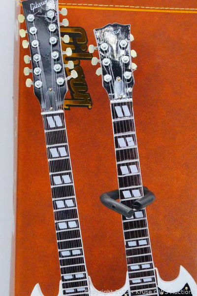 Don Felder The Eagles JSA Autographed Signed Mini Guitar by AXE HEAVEN® - 1:4 Scale Collectible Memorabilia