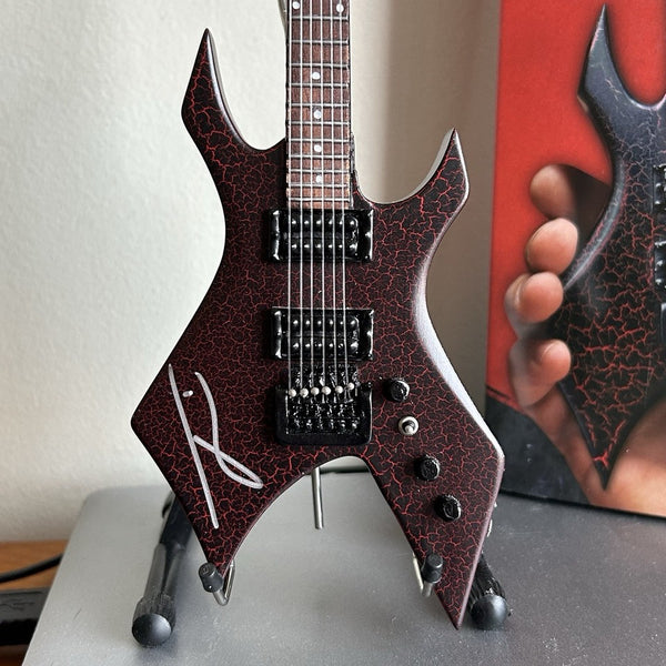 Joseph Quinn Autograph Signed Stranger Things® Eddie Munson’s Mini Guitar