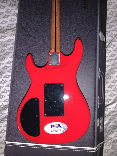 Joe Satriani Signed Surfing With The Alien Mini Guitar PSA DNA
