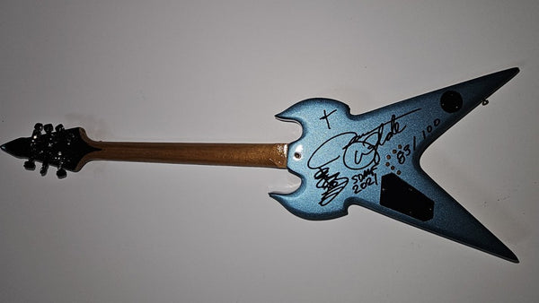 Zakk Wylde (Ozzy, Sabbath, Black Label) Signed Mini Guitar by AXE HEAVEN®, 83/100, RARE