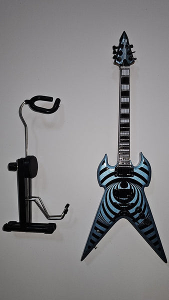 Zakk Wylde (Ozzy, Sabbath, Black Label) Signed Mini Guitar by AXE HEAVEN®, 83/100, RARE
