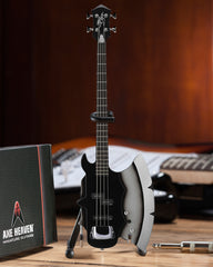 Officially Licensed KISS® Gene Simmons Signature AXE Bass Mini Guitar Model