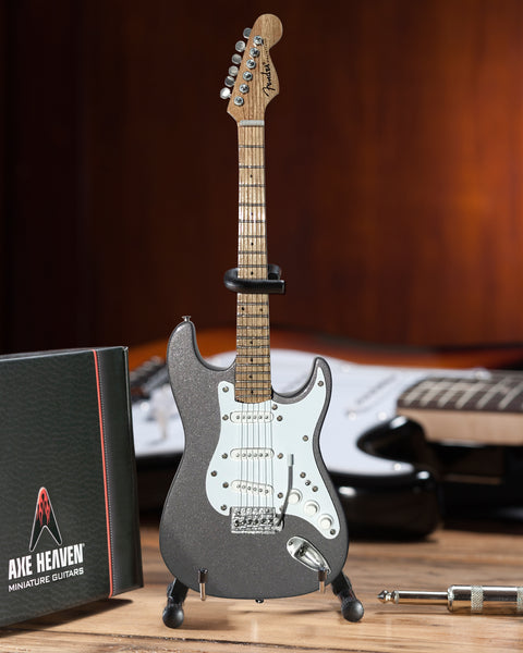Signature Pewter Mini Fender™ Strat™ Guitar Replica - Officially Licensed